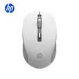 惠普（HP）S1000 Plus 无线办公鼠标 笔记本台式电脑办公通用家用持久续航 极简白 加赠品鼠标垫