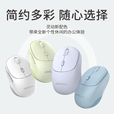 ThinkPlus联想类肤触感升级无线蓝牙双模充电鼠标人体工学办公鼠标 便携鼠标 WL300Pro 类肤升级版蓝色