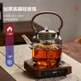 茗光茶壶玻璃煮茶壶茶水分离泡茶壶高硼硅玻璃烧水壶玻璃茶具功夫茶壶