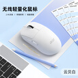 宏碁（acer）无线鼠标 轻音鼠标 2.4G无线鼠标 轻量化 便携办公 适用笔记本台式机一体机 人体工学 OMR321白