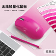 宏碁（acer）无线鼠标 轻音鼠标 2.4G无线鼠标 轻量化 便携办公 适用笔记本台式机一体机 人体工学 OMR321玫红