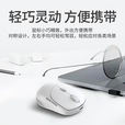 ThinkPlus联想类肤触感升级无线蓝牙双模充电鼠标人体工学办公鼠标 便携鼠标 WL300Pro 类肤升级版蓝色
