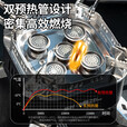 拓村户外分体式卡式炉便携式燃气灶新款煮茶露营家用卡磁炉全套炊具 天方五星炉【升级预热管】