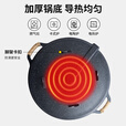 尚烤佳（Suncojia）不粘煎烤盘 烤肉盘 户外铝烧烤盘 韩式不粘煎盘 卡式炉烤盘锅具