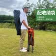 懒途户外折叠椅便携式躺椅钓鱼椅露营椅子沙滩椅办公午休椅室内午睡床 海狗椅卡其色-加厚加棉款【扶手五档调节】承重400斤