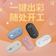 罗技（Logitech）PEBBLE 2.0 无线蓝牙鼠标 静音鼠标 办公鹅卵石便携 升级Pebble2代 黑色