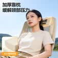 小魔户外折叠躺椅便携露营装备办公室午休折叠椅网面透气月亮椅沙滩椅