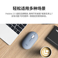 罗技（Logitech）PEBBLE 2.0 无线蓝牙鼠标 静音鼠标 办公鹅卵石便携 升级Pebble2代 黑色