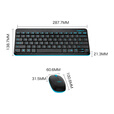 罗技（Logitech）MK245 Nano 键鼠套装 无线键鼠套装 办公键鼠套装 紧凑型 可调支架 带无线2.4G接收器 黑