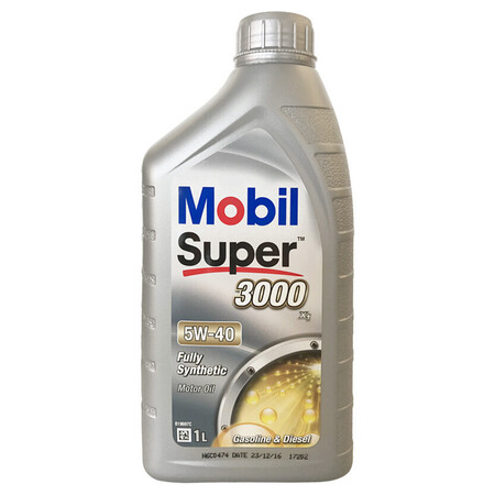 0元_自营 美孚(mobil)速霸3000全合成机油 x1 5w-40 a3/b4 sn级 1l