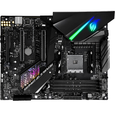 商品板型atx(标准型) 游戏特色华硕rog strix amd芯片x470 适用cpu