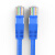 沃德森超五类网线 高速CAT5e百兆网络连接线 电脑网络跳线 超五类跳线 蓝色5米