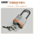 安赛瑞 长梁钢制千层安全挂锁（橙）LOTO挂锁 长杆钢制千层锁 14717