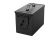 手提式子弹箱弹药箱金属收纳箱工具箱密封箱手提箱电池防爆箱 （瓦格纳红标）中号黑色带锁扣
