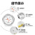 红旗(HongQi) YTN-100ZT系列1.6级弹簧管耐震压力表轴向-0.1~0mpa油压表气压表M20*1.5螺纹	