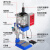 定制适用小型气动压力机气动冲压机冲床压床气啤机冲孔机铆压机设 升级款80A标配+双按钮型（300kg
