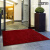 汇一汇 宽条纹地毯 商用可裁剪吸水TPR防滑垫丙纶绒面防水地垫 0.9米宽*长1米 黑红色 1米价(多拍不截断，整卷最长15米)