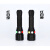 定制适用铁路强光信号手电筒红绿白/红黄白三色救生防护灯带磁铁 A款红绿白+1电池+直充+盒