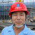 勇盾中国建筑安全帽工地国标加厚玻璃钢工程头盔abs白透气定制logo字 V型-黄色（可改印刷内容）