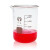 烧杯玻璃加厚耐高温酸碱实验器材量杯带刻度口红 25 50 100 600ml 300ML