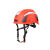 岜哈BARHAR巴哈芭哈探洞溪降速降攀岩水域消防绳索救援安全帽头盔 红色 头围51-62CM