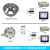测力称重传感器内置变送器信号放大模拟量电流电压转RS485信号 0-10V