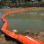 PVC围油栏固体浮子式围油栏水面围油吸油拦污带拦截围堵厂家直销 桔红色PVC-1000(材质加厚+快速接头)