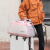卡蜜卡（Camilla Ka）短途旅行包上学行李包男女大容量手提旅行袋游泳收纳袋运动健身包 粉红色