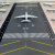机场场景跑道1:400飞机模型仿真客机停机坪航空飞机模型摆件可拼 机场跑道+3停机坪