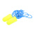 3M 311-1250 带线 高降噪子弹型耳塞（SNR36dB）*1盒 200副/盒 蓝色塑料绳黄色耳塞 均码