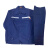 柯瑞柯林/CreClean 长袖男女耐油工作服套装 藏蓝色 180码 1套 FYF01 企业定制