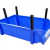 加厚组合式塑料零件盒工业五金收纳螺丝盒电子盒小物件盒直销 F5蓝色(470*200*180)