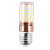 金雨莱 LED灯泡  E14螺口 12W正白光 10个装  LED光头强