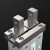 定制MHZL2气动手指气缸MHZ2-16D小型平行夹爪HFZ机械手10D20D253240/D定做 MHZ2-16DN窄行程