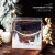原创圣诞节糖霜饼干透明包装盒袋雪花酥牛轧糖礼品礼盒牛扎饼盒子 冰雪森林麋鹿透明PET手提盒#5个