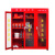 微型消防站器材全套灭火箱展示柜应急工具消防柜物资柜建筑工地柜 二人高配套餐（含柜1409）