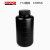 NIKKO试剂瓶HDPE塑料瓶圆瓶大口小口黑色避光样品瓶避光液体 黑色小口圆瓶 50ml