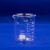 午励 烧杯 玻璃烧杯 耐高温刻度杯 加厚玻璃仪器 5~100ml（每种1个共5个） 