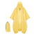 七格匠 迷彩雨披三合一多功能成人款斗篷雨披雨衣  200*140cm 橙色