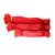 大棚吊西瓜专用网兜吊瓜挂瓜麒麟瓜网袋子哈密瓜带绳塑料束口网袋 100个-红色网袋 60cm特厚款吊15-20斤