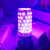 LED彩色灯泡e27大螺口粉光紫光蓝色三色变光玉米灯用装饰节能灯 7瓦粉光 其它 12瓦三色蓝粉紫光 其它