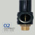 精邦 阀门弹簧式安全阀a27w-16t储气罐安全泄压阀 排气阀 A27t DN15(压力等级:0.3-0.7Map）0.5