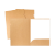 力佛 L型文件袋 个性化牛皮纸封套支持定制pp牛皮纸档案用品档案室用整理资料收纳 L型文件夹牛皮纸-50个装