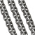 链条起重g80级锰钢吊索具吊链铁链手拉葫芦链条拖车行车吊装工具 3.2吨-10mm直径一米价格