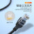 胜为（shengwei）超五类网线 百兆阻燃网络连接线 Cat5e超5类成品跳线 宽带连接线 3米 WLC1003G