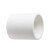 奈鑫 PVC直接白色给水管直通接头管箍给水管件 1个 20/4分 