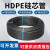 榆钦HDPE硅芯管40pe硅管实壁管50软管材通信网络光缆预埋保护PE穿线管