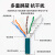 京普联盛 工业高柔网线 A型8芯公头转RJ45工业拖链电缆 屏蔽耐折弯耐磨康耐视传感器线10米 JPLS-GRWX165