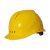 埠帝安全帽工地国标玻璃钢加厚透气abs工程建筑施工领导定制印字 228黄进口ABST类高密度450克