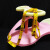 韩国品质丢失扭扭车牵引绳滑板车自行车走儿童带子 1条装黄色小鸭 牵绳 长160宽2C
